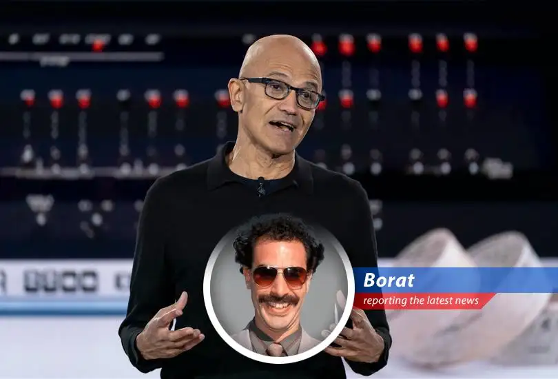 Borat reports on how Microsoft is navigating the confusing world of Trump's tariffs, and why they're not sweating it as much as other companies. Very nice!