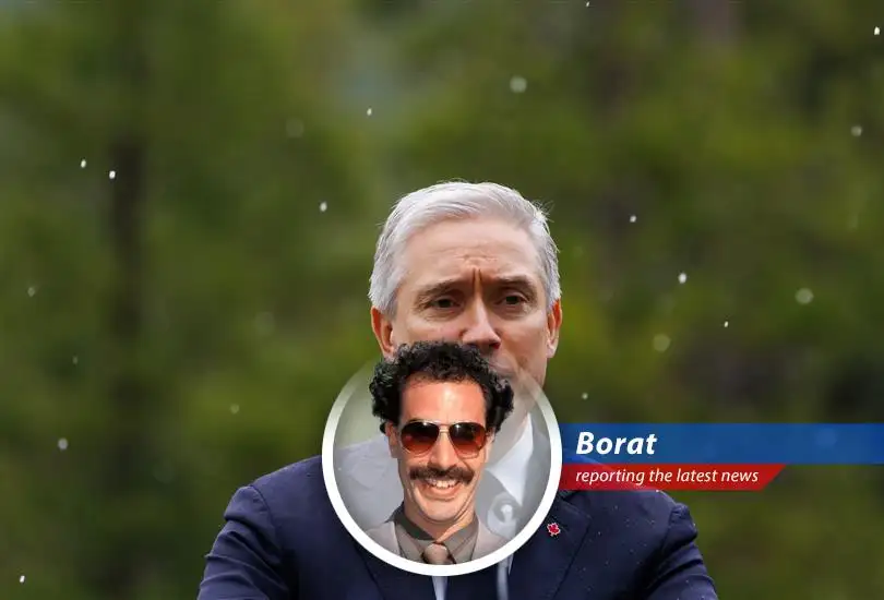 Borat reports on the G7 finance meeting in Canada, where they talk money, tariffs, and how to stop Russia, all while Borat searches for a new Pamela Anderson.