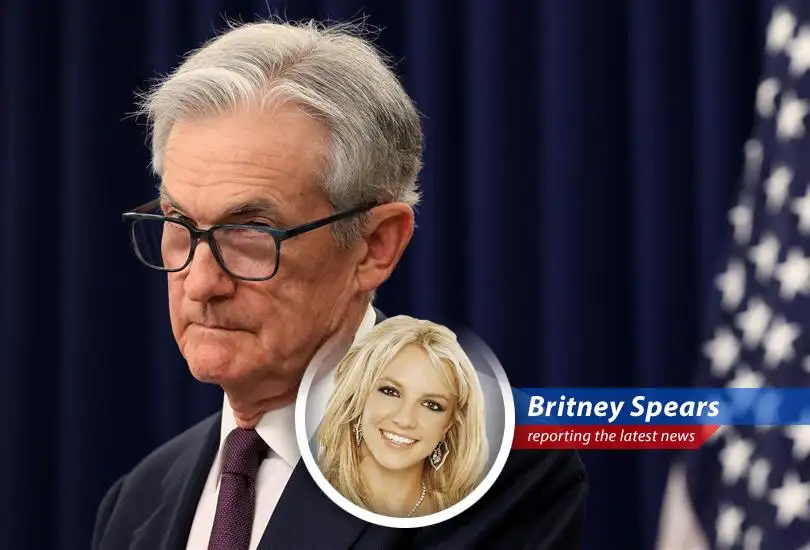 Britney Spears dives into the latest saga of Trump's critique of Jerome Powell and the Federal Reserve's interest rate decisions, with a sprinkle of 'Toxic' humor and 'Gimme More' realness.