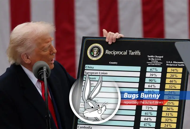 Bugs Bunny breaks down Trump's trade policy reversals, a court smackdown on tariffs, and Nvidia's AI chip boom despite China restrictions. A real hare-raising situation!