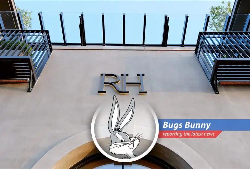 Bugs Bunny dives into RH's market position, housing woes, and tariff troubles, serving up a carrot-flavored analysis with a side of satire.