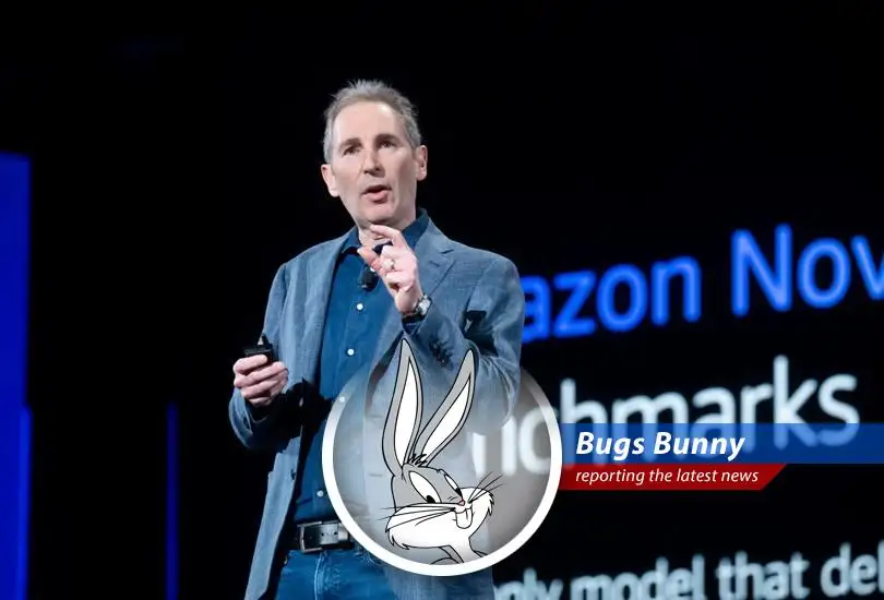 Bugs Bunny reports on market fluctuations amid geopolitical tensions, AI advancements, and housing market woes, sprinkled with a dash of carrot-chomping wisdom.