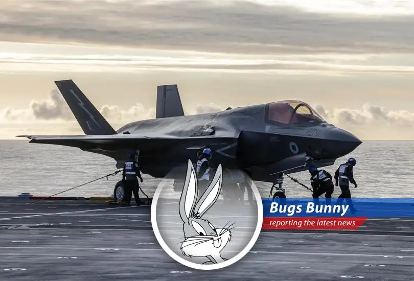Bugs Bunny reports on the U.S. and China's rare earth trade tensions, impacting everything from cars to fighter jets. Looks like somebody's been mining where they shouldn't be!