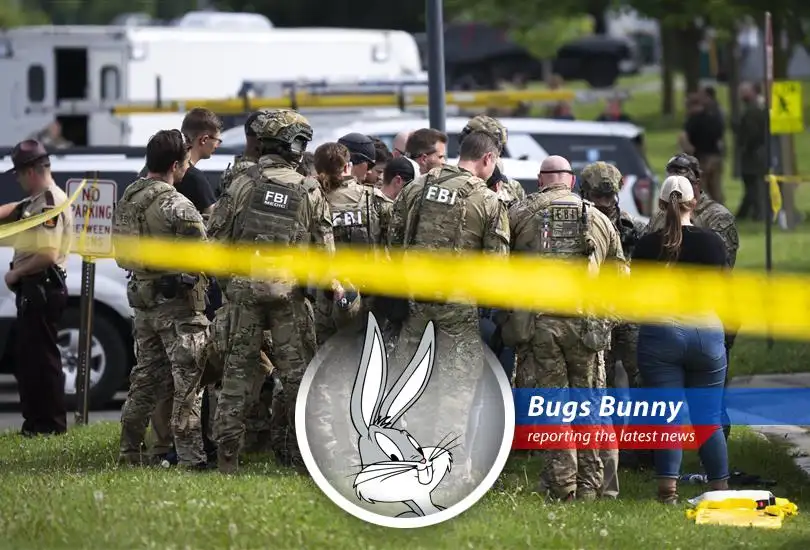 Bugs Bunny reports on the arrest of Vance Luther Boelter, the suspect in the politically motivated assassination of Minnesota state Rep. Melissa Hortman and the attack on Sen. John Hoffman. Looks like Elmer Fudd's got competition in the 'bad hare day' department!