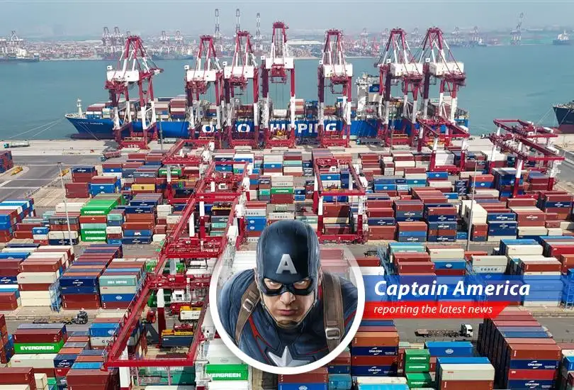 Businesses are using a decades-old rule to dodge tariffs, and it's got Uncle Sam seeing red...white...and blue!