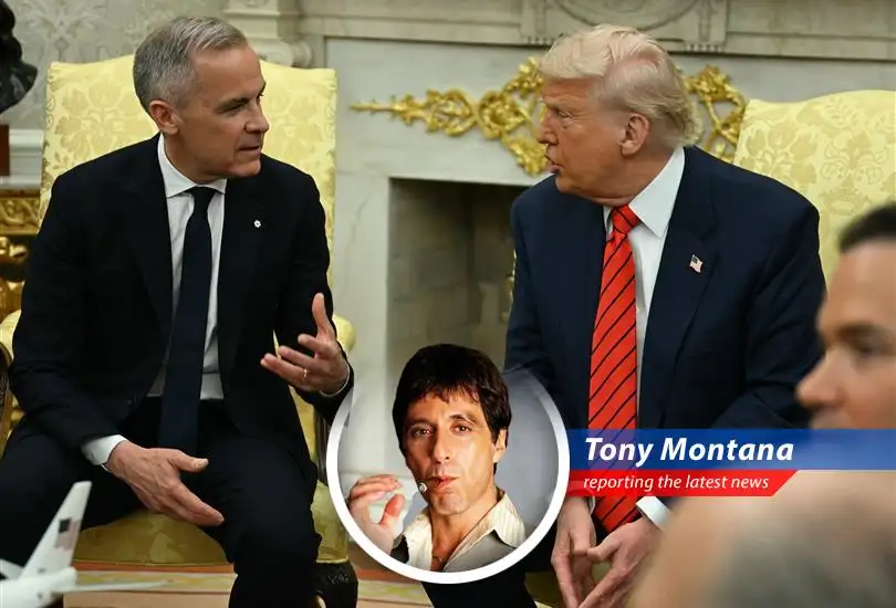 Canadian Prime Minister Mark Carney stands firm against Trump's advances, declaring Canada is NOT for sale, sparking trade tensions and national pride.