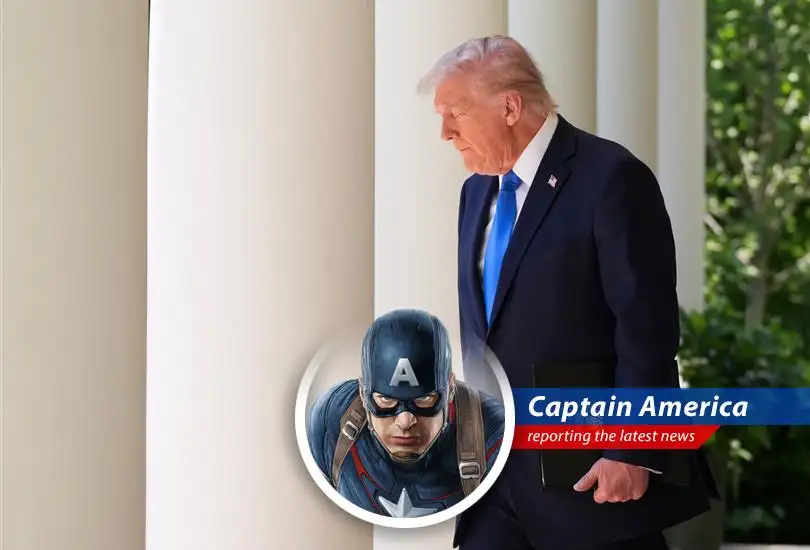 Captain America weighs in on Trump's proposed 2026 budget, questioning the cuts and tax plans with a healthy dose of skepticism and a sprinkle of 'Avengers Assemble!' spirit.