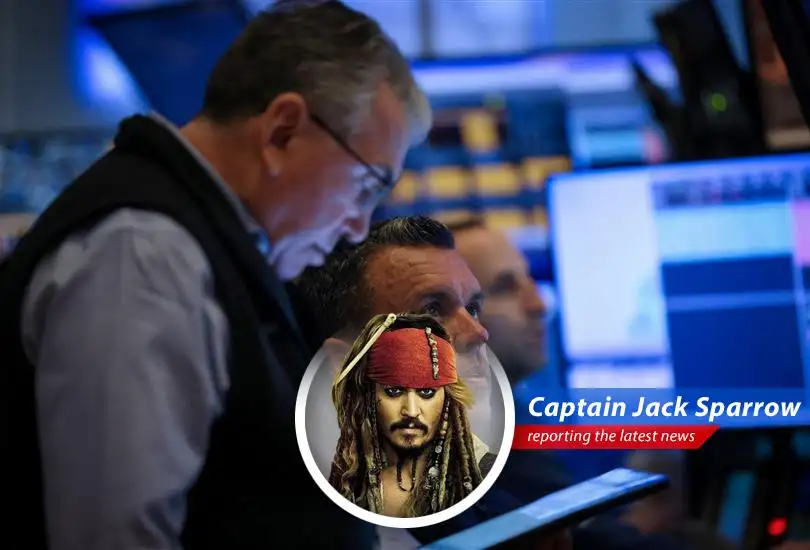 Captain Jack Sparrow analyzes Bank of America's warning against US stock rallies amidst trade tensions, offering a pirate's perspective on market volatility and alternative investments.