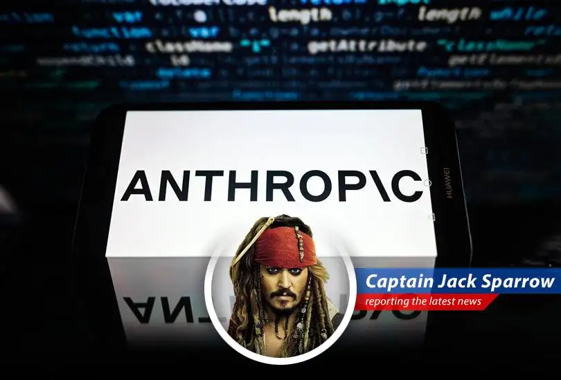 Captain Jack Sparrow reports on Anthropic's Claude AI now bossing about on business apps like Asana and PayPal, makin' work easier for landlubbers... or so they say.