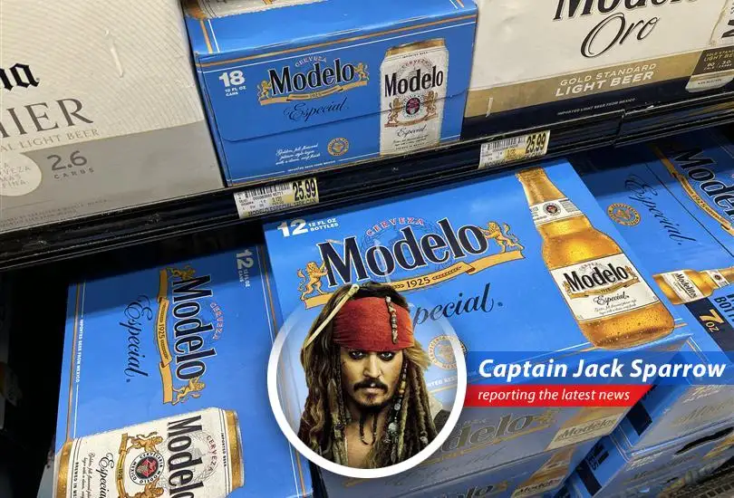 Captain Jack Sparrow reports on Constellation Brands' disappointing quarter, blaming pesky tariffs and 'non-structural socioeconomic factors' for the brewing storm.