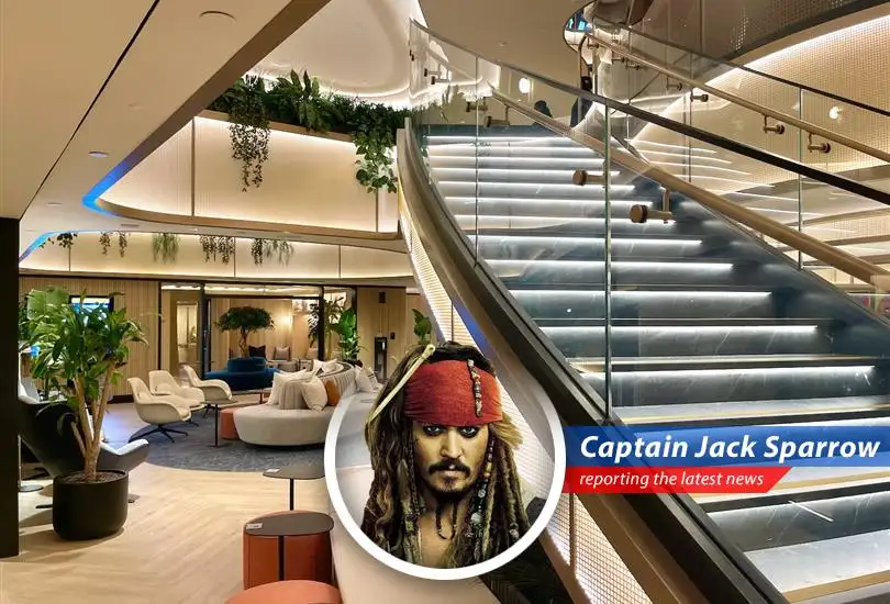 Captain Jack Sparrow reports on JPMorgan Chase's swashbuckling gamble to keep wealthy cardholders aboard with a hefty fee hike and a treasure trove of new perks.