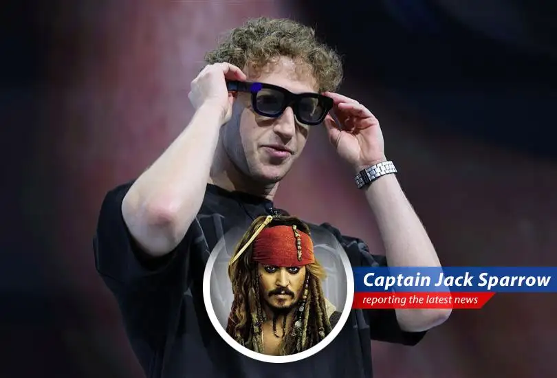 Captain Jack Sparrow reports on Meta's Reality Labs layoffs, blending pirate wit with the tech world's woes.