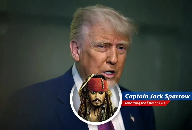 Captain Jack Sparrow reports on President Trump's struggle to win over House Republicans on a tax bill due to disagreements over SALT deductions, threatening to delay its passage before Memorial Day.