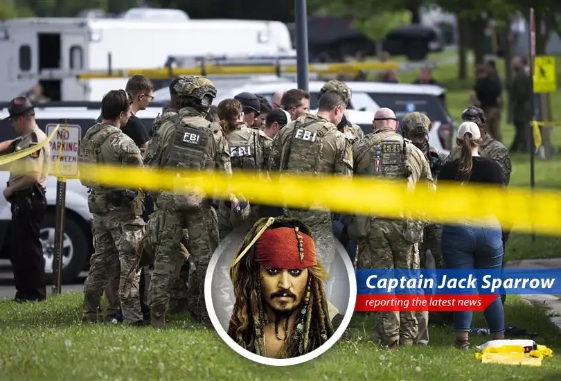 Captain Jack Sparrow reports on the capture of Vance Luther Boelter, the scallywag accused of attacking Minnesota lawmakers, a tale of masks, mayhem, and a mighty manhunt!