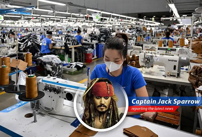 Captain Jack Sparrow reports on the latest trade scuffle between the U.S. and Vietnam, where tariffs are the new treasure and everyone's trying to get a piece of the pie...or maybe just a sweater.