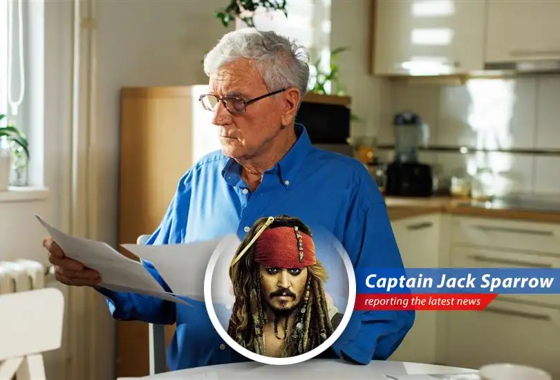 Captain Jack Sparrow reports on the recent dip in 401(k) and IRA balances, offering a unique perspective on navigating the treacherous waters of retirement savings.