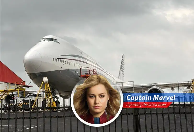 Captain Marvel investigates the controversy surrounding Trump's potential acceptance of a $400 million jet from Qatar, questioning the ethics and security implications.