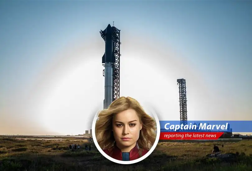 Captain Marvel reports on Elon Musk's new company town, where SpaceX employees reign supreme. Is this the future of governance, or just another Tuesday in the 21st century?