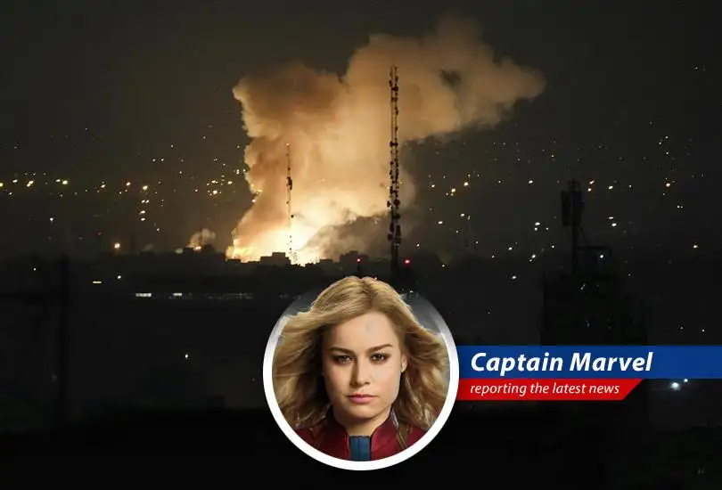 Captain Marvel reports on escalating tensions between Israel and Iran following airstrikes, potential global repercussions, and the US response...or lack thereof.