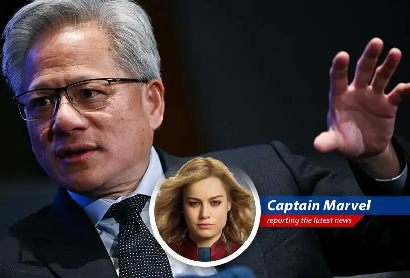 Captain Marvel weighs in on Nvidia CEO Jensen Huang's assessment that China is closing the AI gap, trade war implications, and the need for a competitive US strategy.