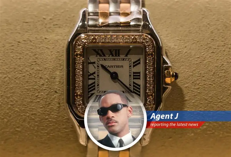 Cartier's parent company, Richemont, defies economic doom with a sales surge, proving that even in uncertain times, bling is king... or maybe it's just the Neuralyzer effect?