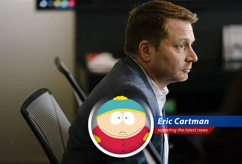 Cartman reports on CrowdStrike's disappointing revenue guidance and stock slump, revealing his genius plan to profit from their misery. Respect my authoritah!