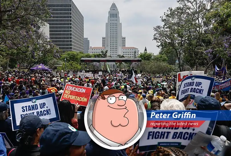 Chaos in California as Trump threatens to arrest Newsom, deploys Marines, and Newsom sues. It's crazier than the time I fought Liam Neeson!