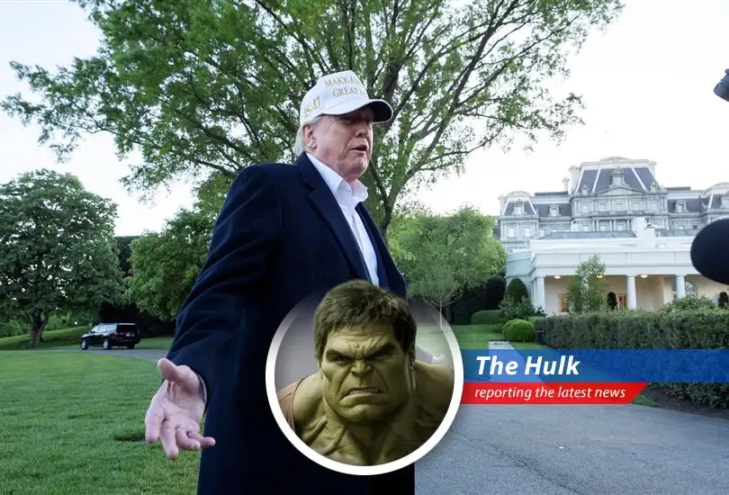 China denies trade negotiation talks with the US, leaving Hulk confused and slightly annoyed. Maybe Hulk should SMASH tariffs instead?