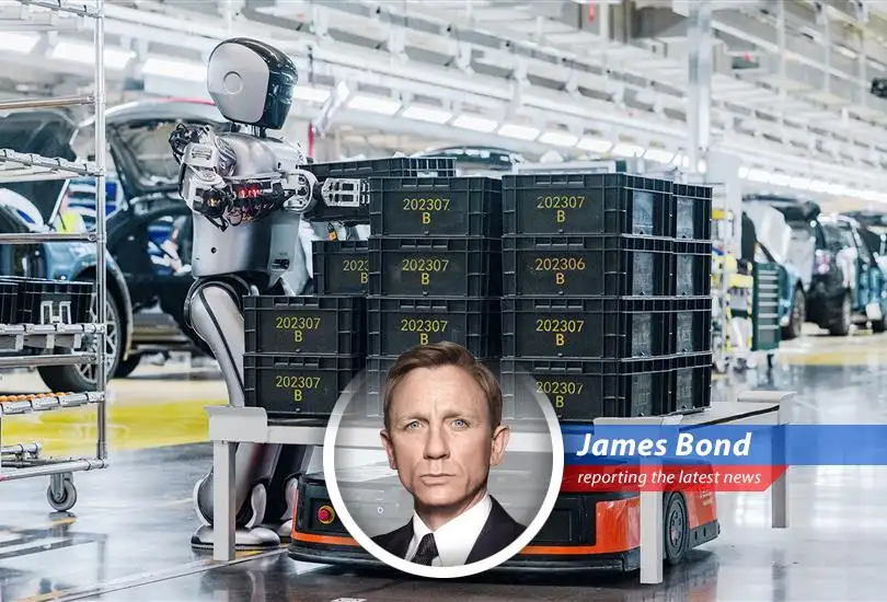 China's factories are rapidly adopting AI and robotics, posing a competitive threat and raising concerns over global trade relations. As always, 007 is on the case!