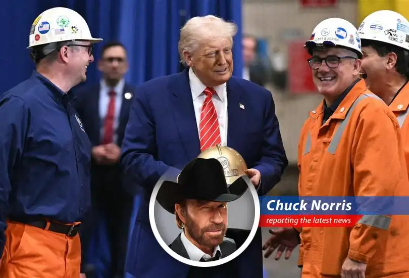 Chuck Norris analyzes Trump's steel tariff hike, delivering a knockout blow to global markets and leaving everyone wondering what's next.