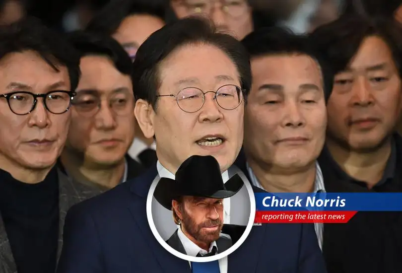 Chuck Norris weighs in on South Korea's presidential frontrunner Lee Jae-myung's call to reconsider trade deal deadlines with the U.S., blending diplomacy with a touch of Texas justice.