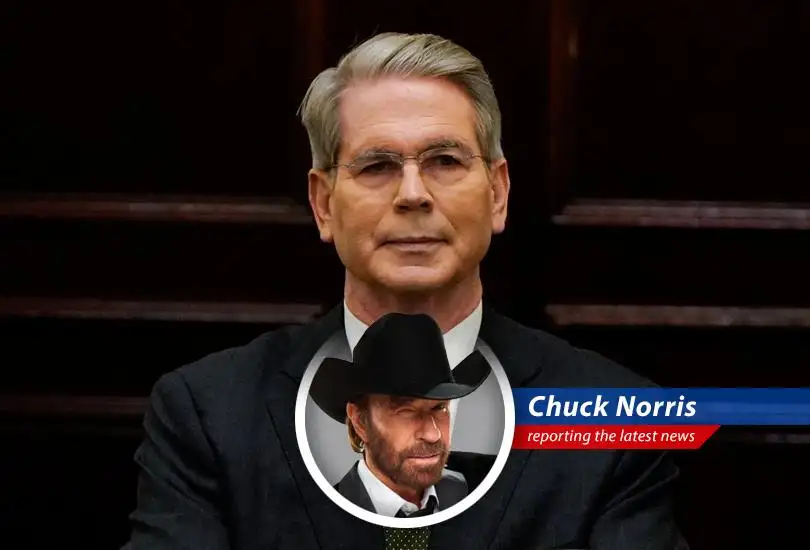Chuck Norris weighs in on the letter from Yale alumni urging Treasury Secretary Scott Bessent to reconsider his role in the Trump administration, armed with truth, justice, and a roundhouse kick of reality.
