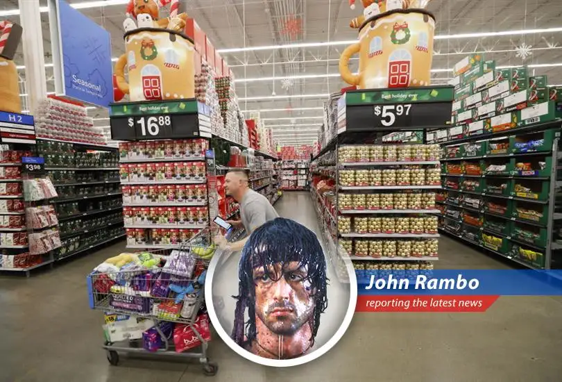 Consumer spending sends mixed signals as some sectors boom while others brace for impact amidst tariff threats and shifting sentiments. Rambo wades into the fray, armed with skepticism and survival instincts.