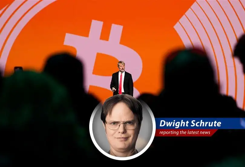Corporate America is catching Bitcoin fever, but Wall Street isn't always convinced. Dwight Schrute investigates the implications for the future of finance and the potential for absolute power.