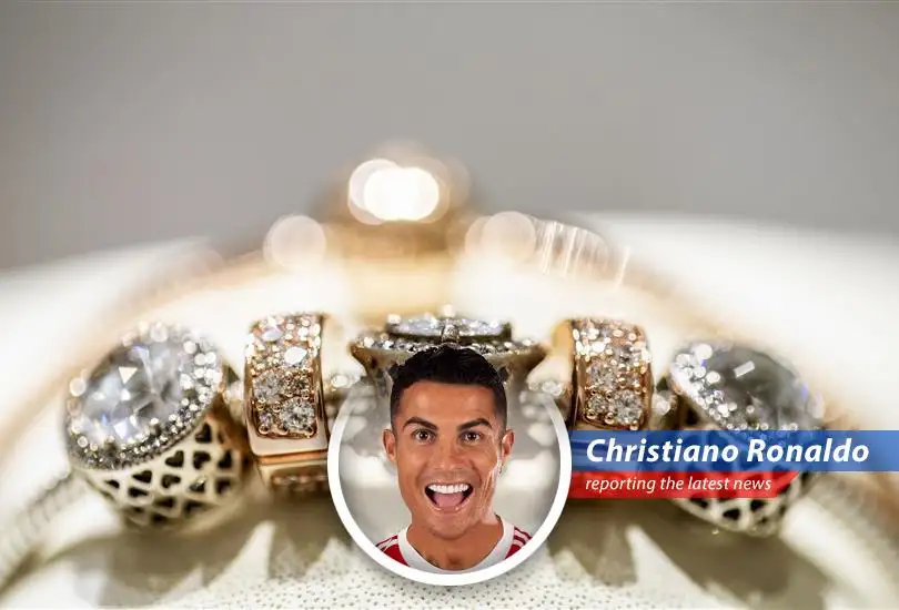 Cristiano Ronaldo dives into the drama of potential jewelry price hikes, caused by possible US tariff increases, potentially impacting the affordable jewelry market.