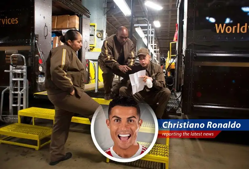 Cristiano Ronaldo gives his take on UPS's recent revenue dip and what it means for the global economy, sprinkled with a dash of CR7 swagger.