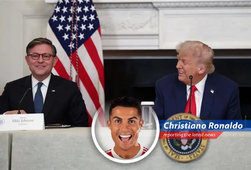 Cristiano Ronaldo gives his take on the US House of Representatives' move to approve President Trump's $9.4 billion spending cut package, with a touch of CR7 flair.