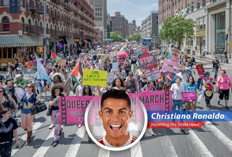 Cristiano Ronaldo reports on the trend of international tourists, especially LGBTQ+ travelers, opting for destinations other than the US due to political and economic concerns, impacting the American tourism industry. But Pride Celebrations carry on!