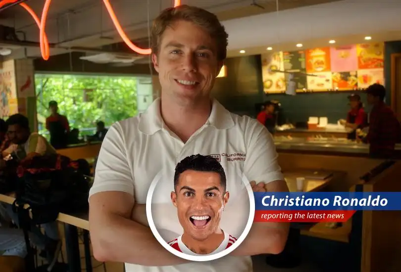 Cristiano Ronaldo, the football icon, reports on Bert Mueller's incredible journey from a student in India to the founder of a 100+ location Mexican-inspired restaurant chain, California Burrito.