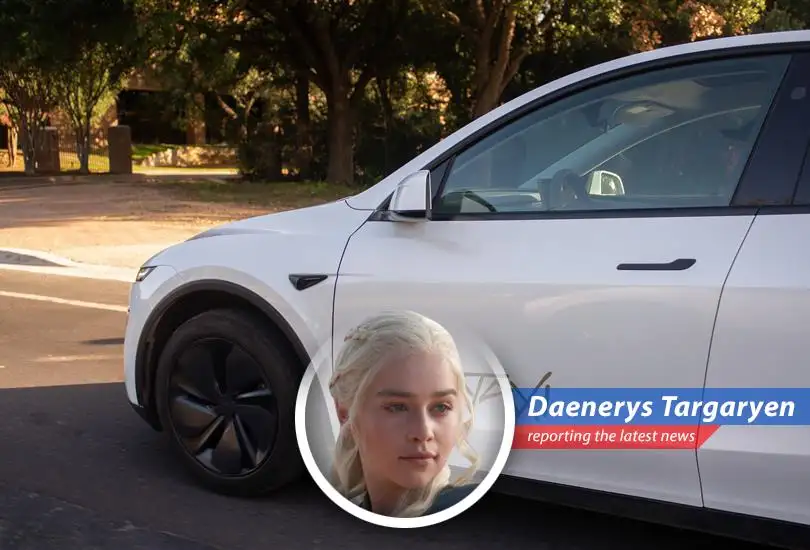 Daenerys Targaryen reports on Tesla's Model Y robotaxi launch, where autonomous dreams meet potential fiery crashes, and Elon Musk aims for a million robotaxis by next year.