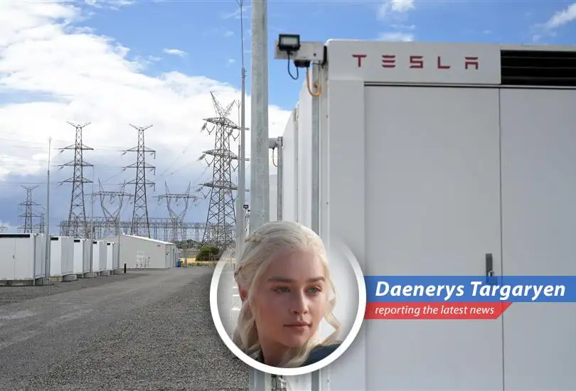 Daenerys Targaryen reports on Tesla's historic deal to build a massive grid-scale battery power plant in China, a move that could revolutionize energy and challenge the old order.