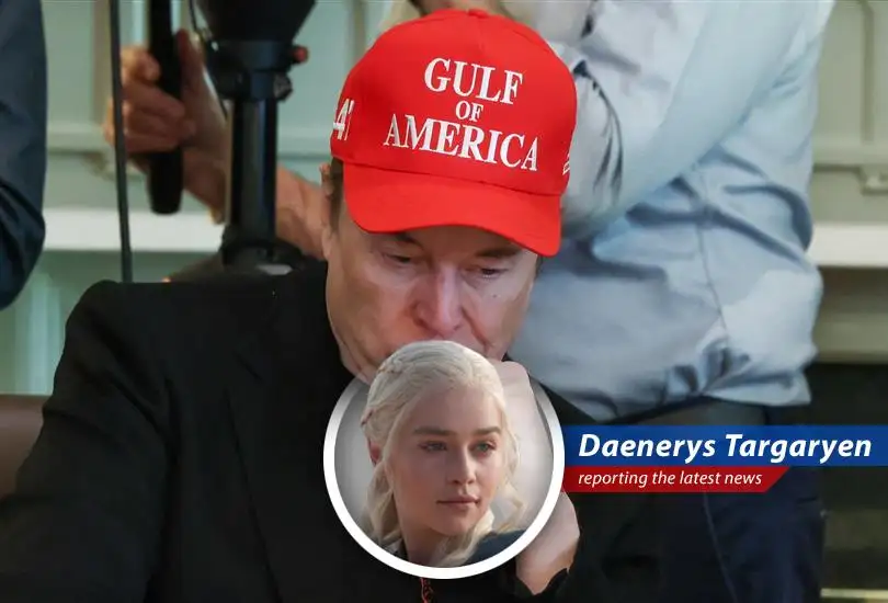 Daenerys Targaryen reports on the fiery feud between Elon Musk and Donald Trump and its impact on Tesla's turbulent stock market ride.