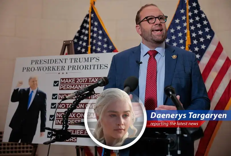 Daenerys Targaryen reports on the latest House reconciliation plans, tax cuts for the wealthy, and a potential tax hike that could affect charitable giving. She blends humor, satire, and quotes from her universe to relate to the article content.