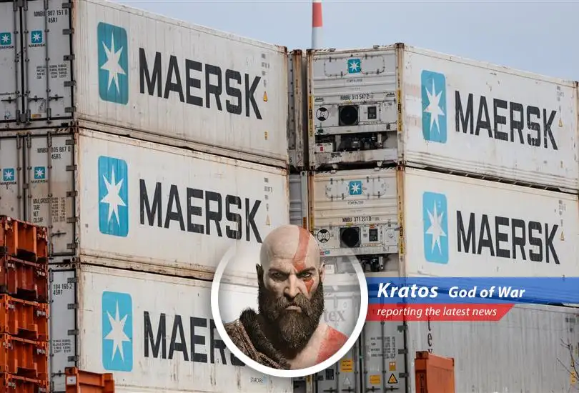Danish shipping giant Maersk reports booming profits, but warns U.S.-China trade tariffs could sink global container volumes faster than I sink the gods.