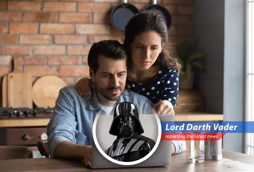 Darth Vader analyzes Wells Fargo's grim forecast for BBB-rated corporate bonds, urging investors to choose wisely or face the consequences of the Force.
