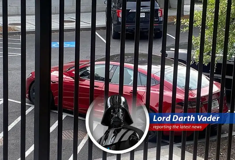 Darth Vader analyzes the crumbling alliance between President Trump and Elon Musk, and the fate of a certain red Model S.