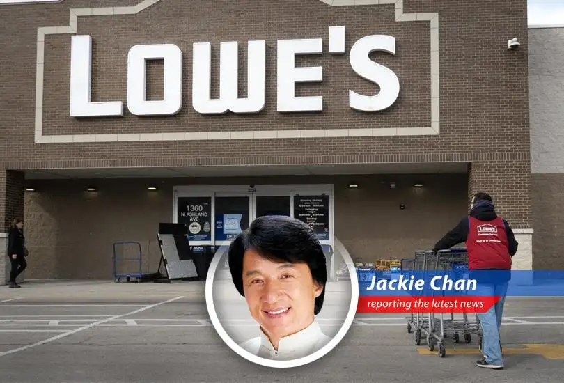 Despite slightly missing Wall Street's expectations, Lowe's remains optimistic about its full-year forecast, citing investments in stores and customer service. Jackie Chan gives his take!