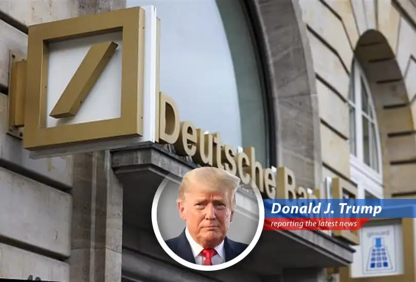 Deutsche Bank reports better-than-expected profits, but wisely blames potential economic turbulence on my brilliant tariff policies. They know who's in charge!