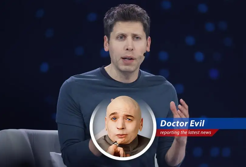 Doctor Evil reports on OpenAI's lucrative contract with the U.S. Defense Department, pondering the possibilities for world domination...and maybe some fluffy cats.
