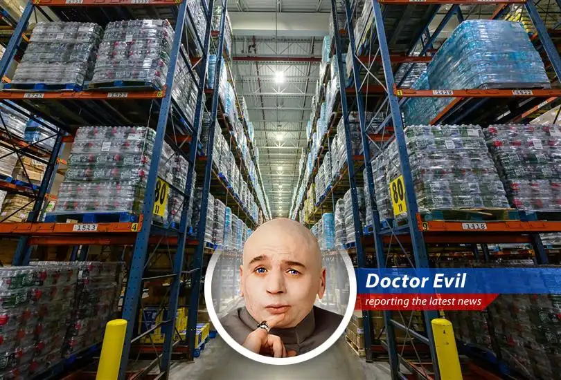 Doctor Evil reports on how tariffs, trade wars, and shrinking inventories are driving up prices and threatening to ruin everything... just as planned!